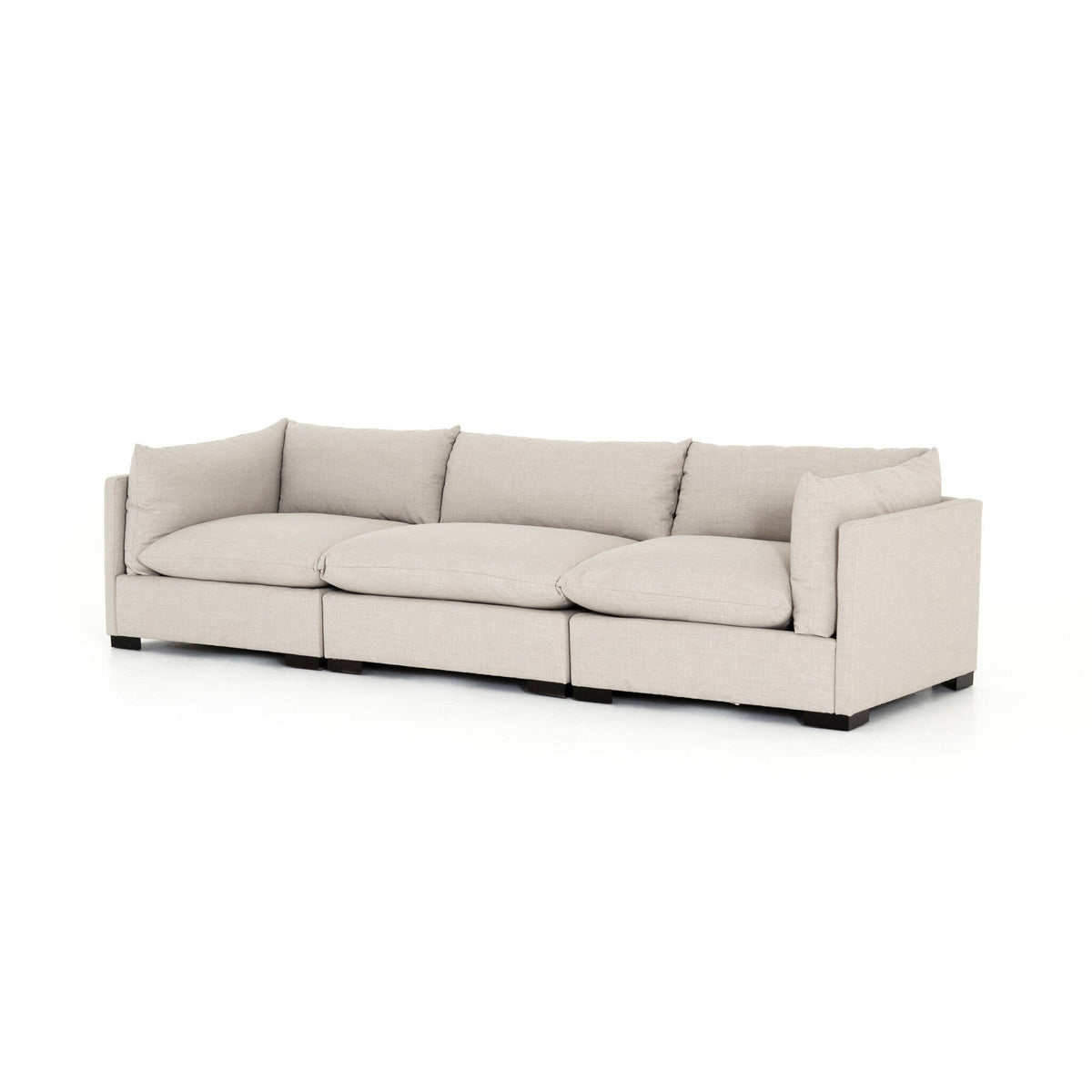 Westwood 3-Piece Sectional in Bennett Moon