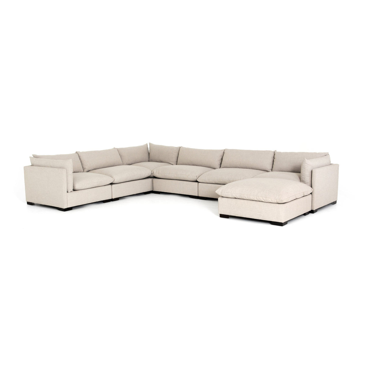 Westwood 6-Piece Sectional in Bennett Moon