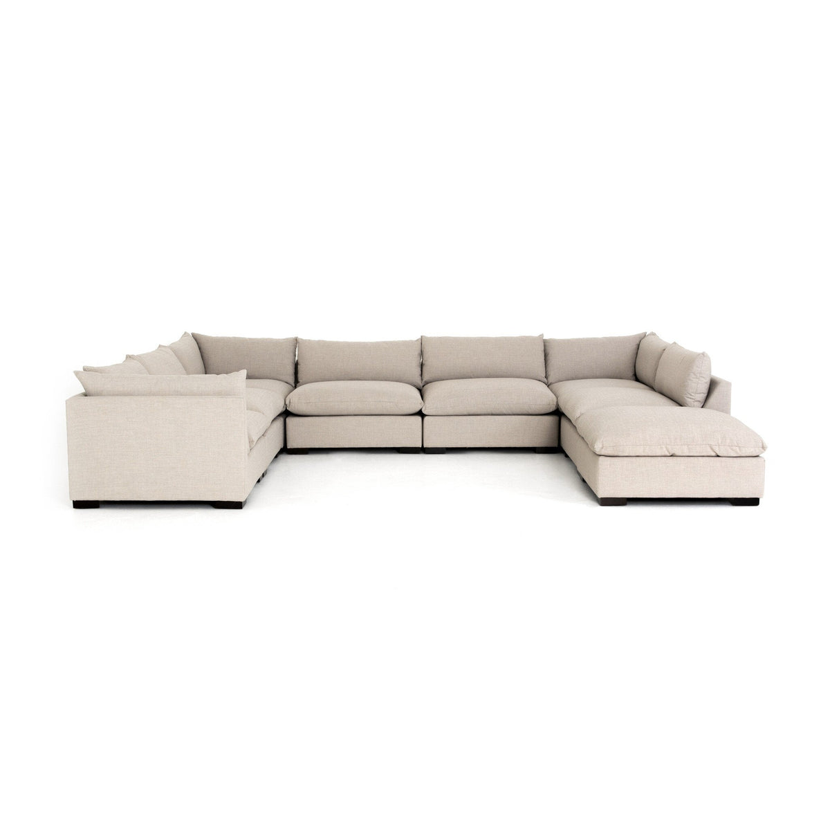 Westwood 7-Piece Sectional W/ Ottoman in Bennett Moon