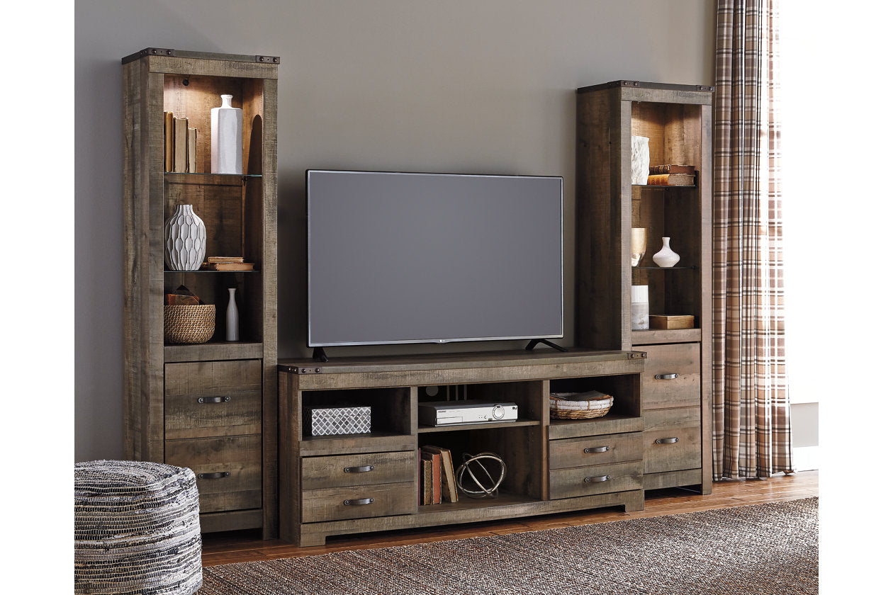 Trinell Brown 3-Piece Entertainment Center - Ashley - Luna Furniture