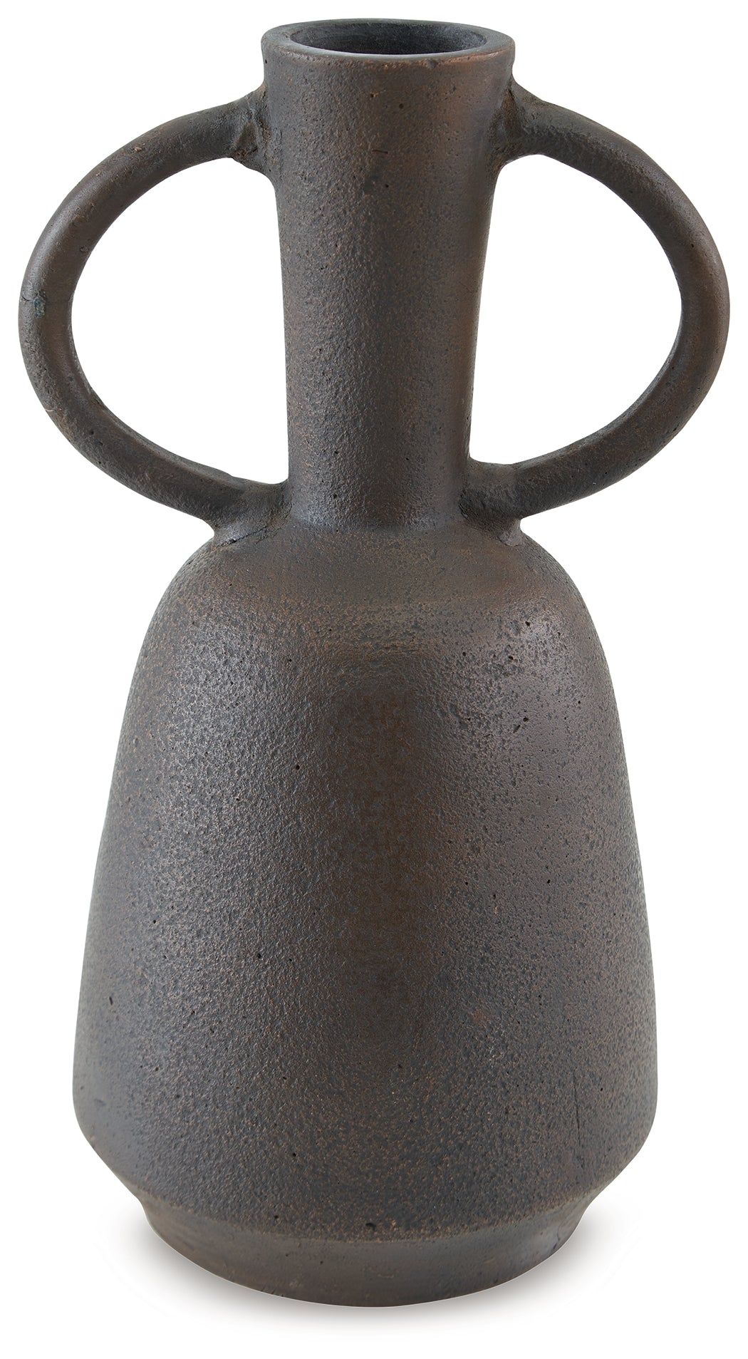 Aadeen Distressed Brown Vase - A2000674