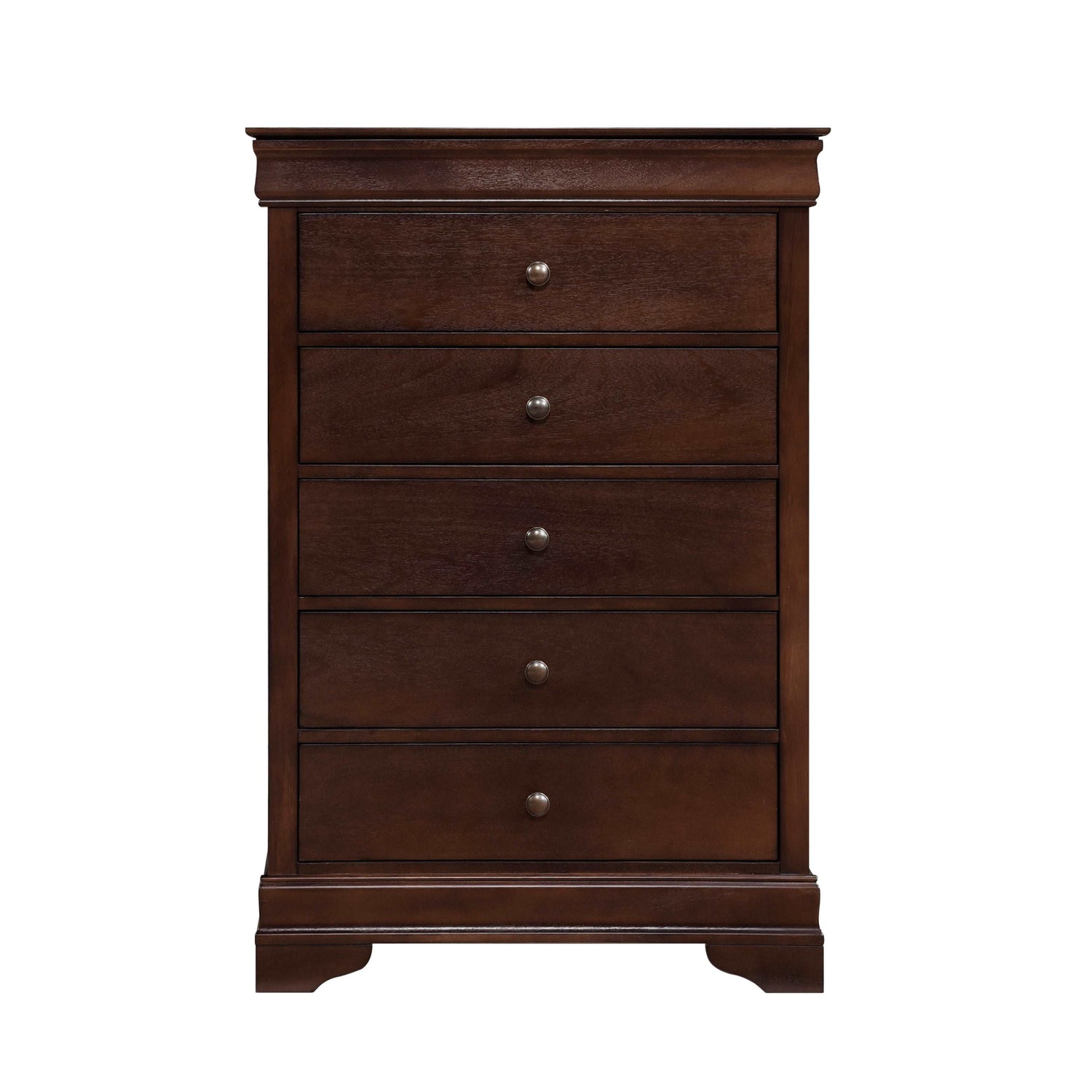 Abbeville Cherry Chest, Hidden Drawer - 1856-9 - Bien Home Furniture & Electronics