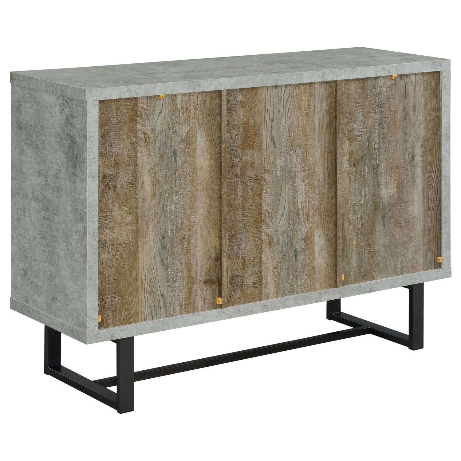 Abelardo Weathered Oak/Cement 3-Drawer Accent Cabinet - 953565 - Bien Home Furniture & Electronics