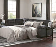 Accrington Granite LAF Sleeper Sectional - SET | 7050916 | 7050970 - Bien Home Furniture & Electronics