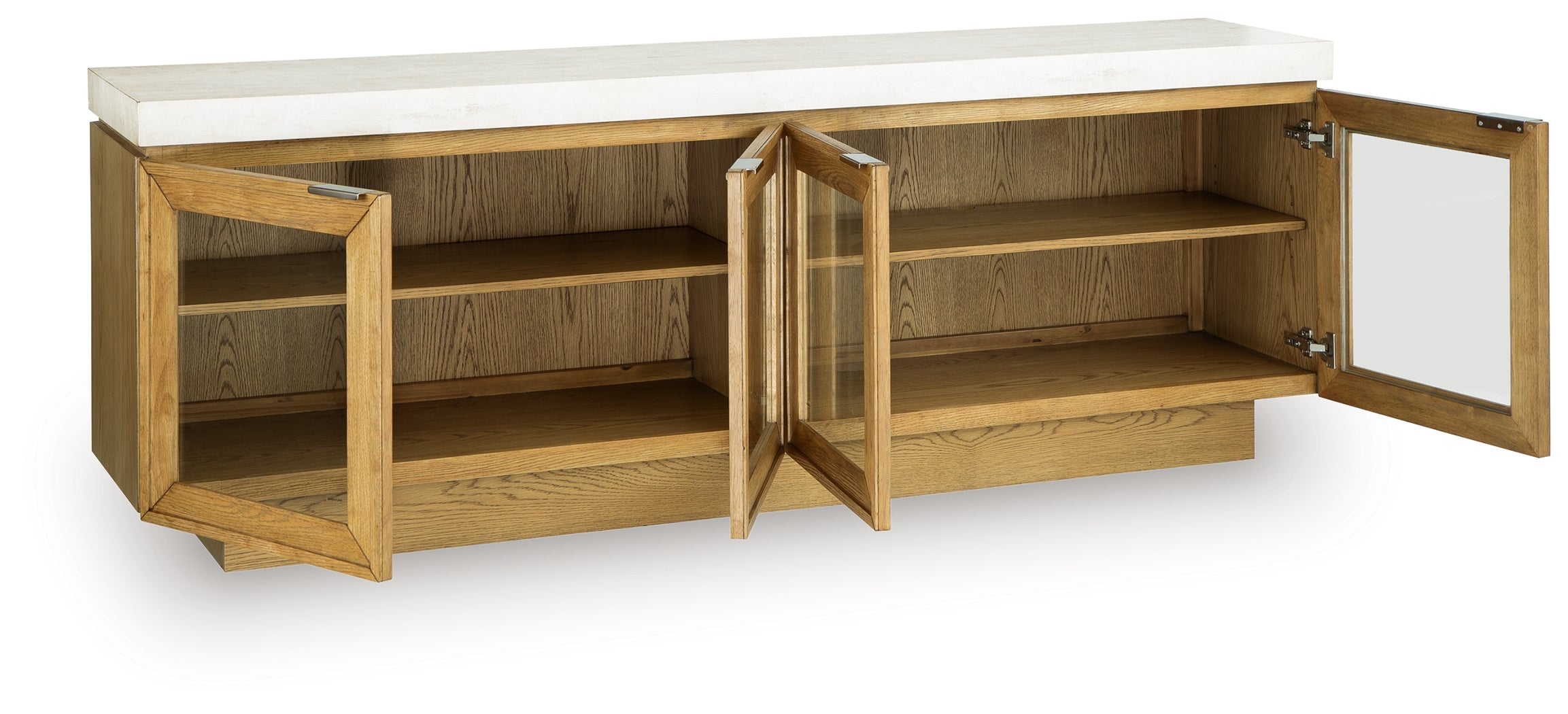 Adanworth Light Brown/Gray Accent Cabinet - A4000731