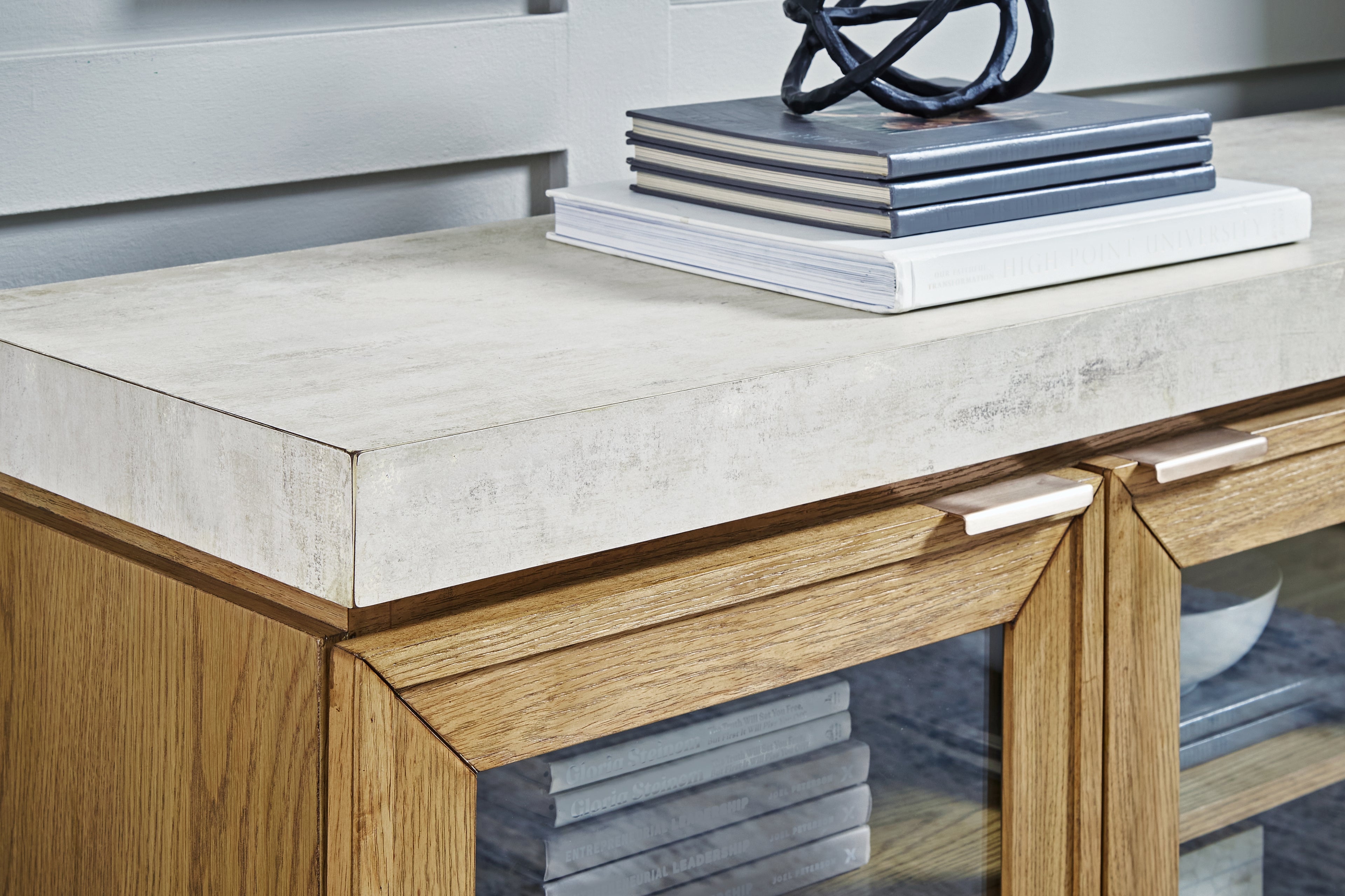 Adanworth Light Brown/Gray Accent Cabinet - A4000731