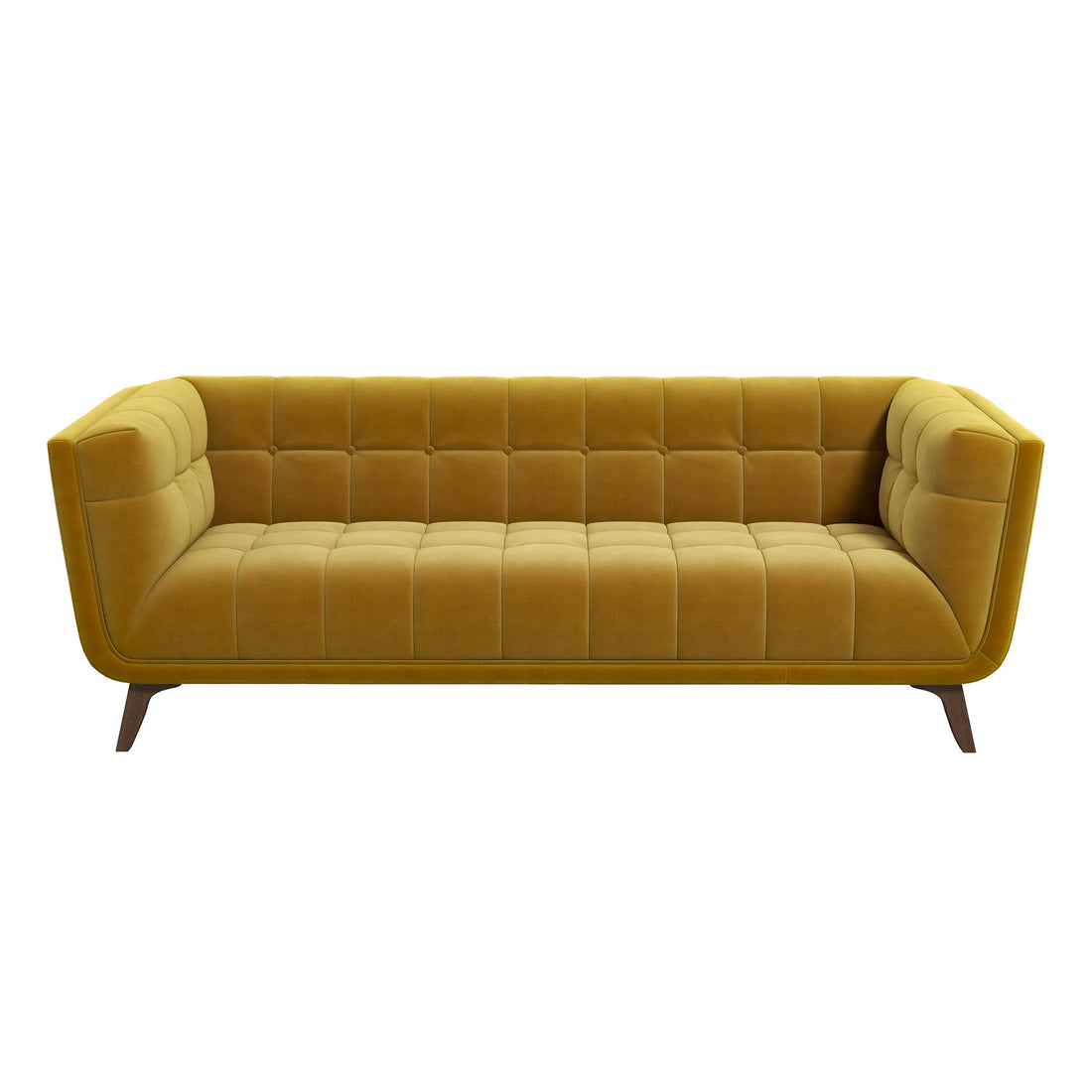 Addison Gold Velvet Large Sofa