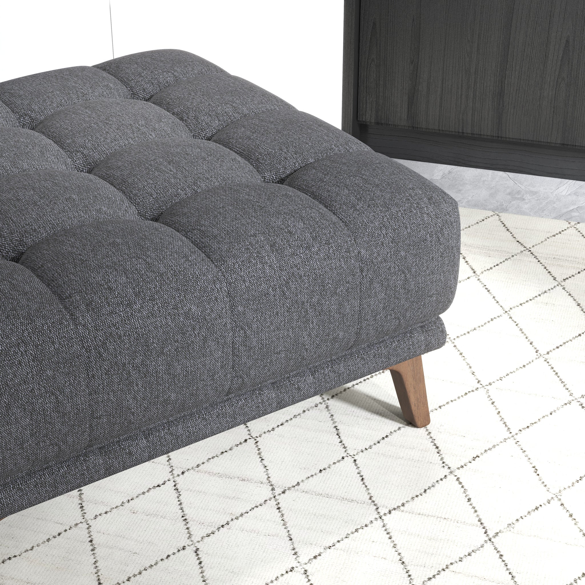 Addison Square Upholstered Ottoman - OTT00300311
