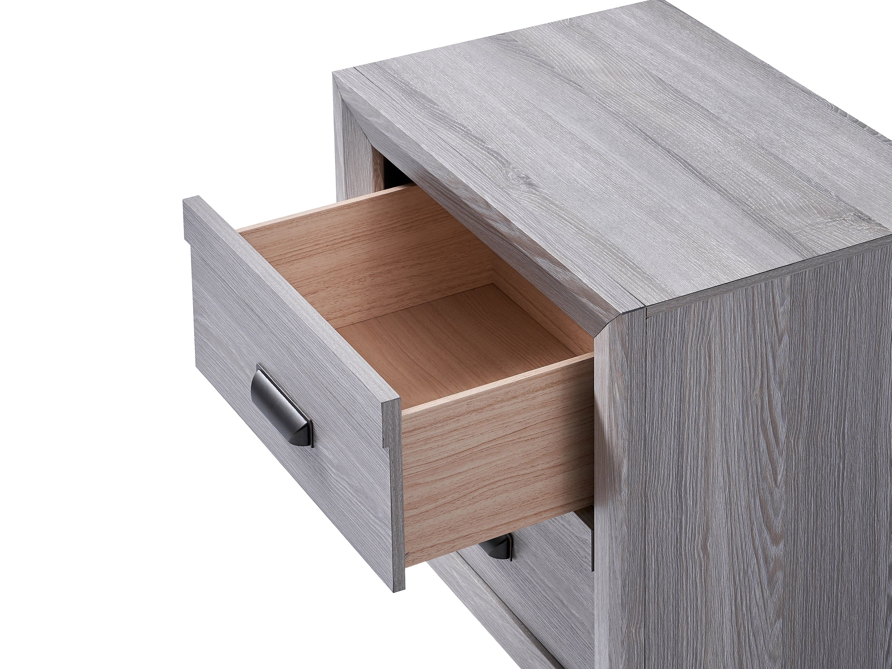 Adelaide Driftwood Panel Bedroom Set - SET | B6710-Q-HBFB | B6710-KQ-RAIL | B6710-2 | B6710-4 - Bien Home Furniture & Electronics