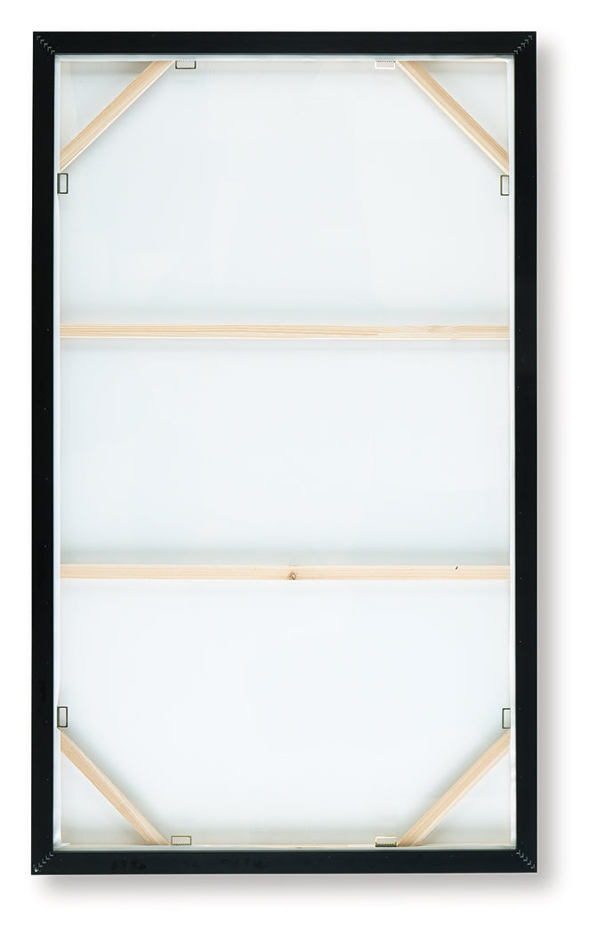 Adilson White/Gray/Black Wall Art - A8000463