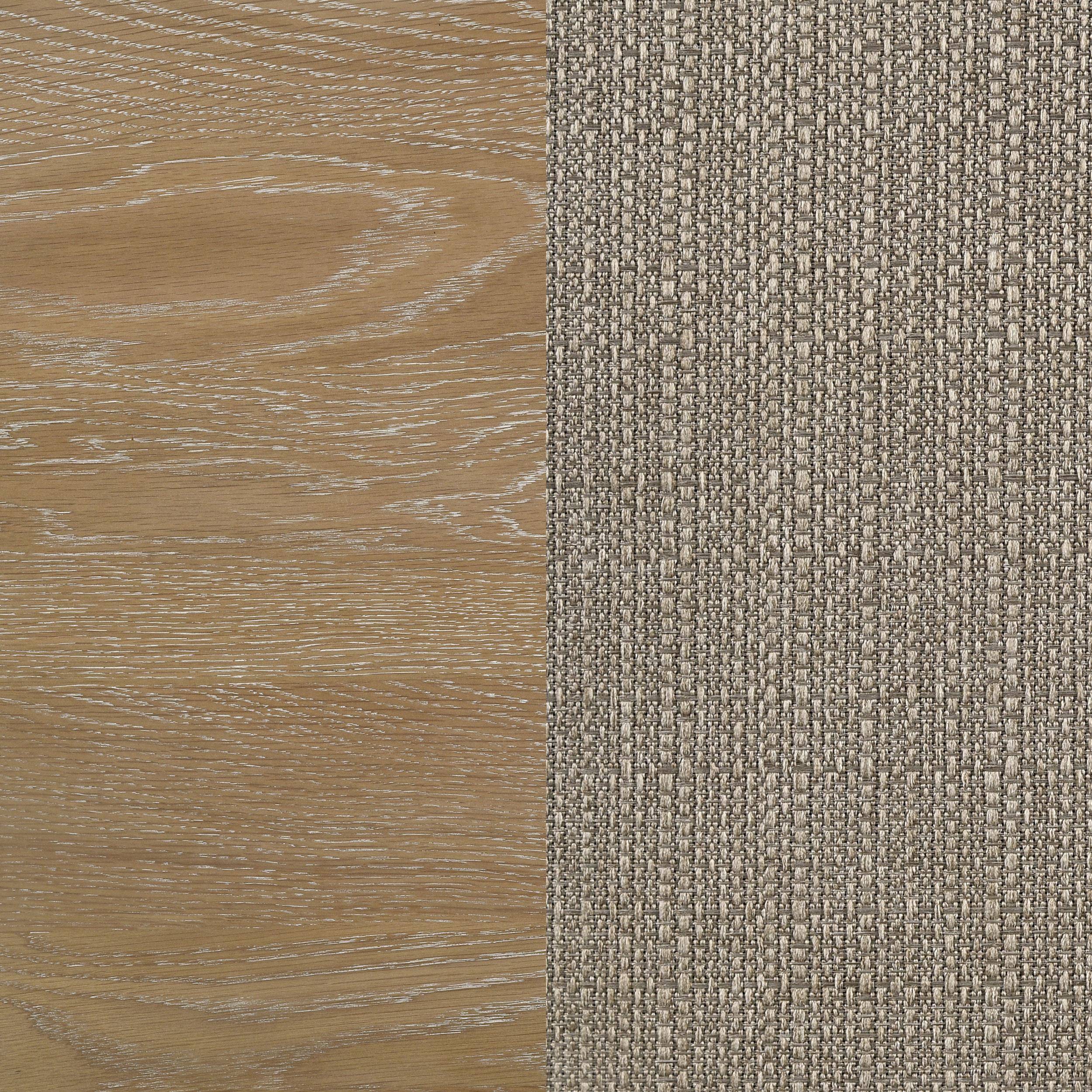 Adina Upholstered Dining Side Chair Barley / Distressed Light Brown - 193612