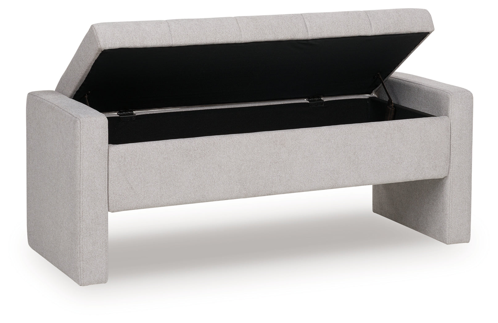 Akselman Gray Storage Bench - A3000744