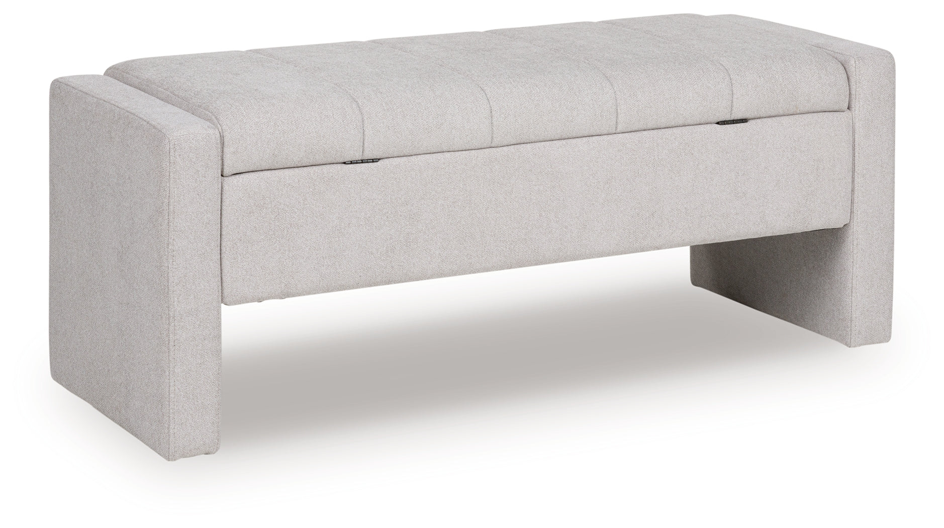 Akselman Gray Storage Bench - A3000744
