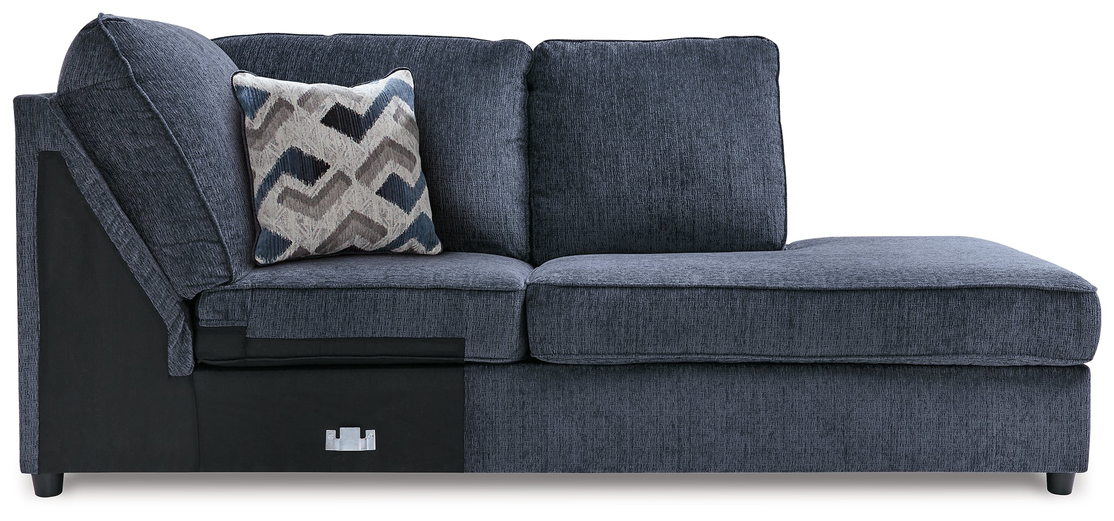 Albar Place Cobalt 2-Piece Sectional and Ottoman - 95302U1