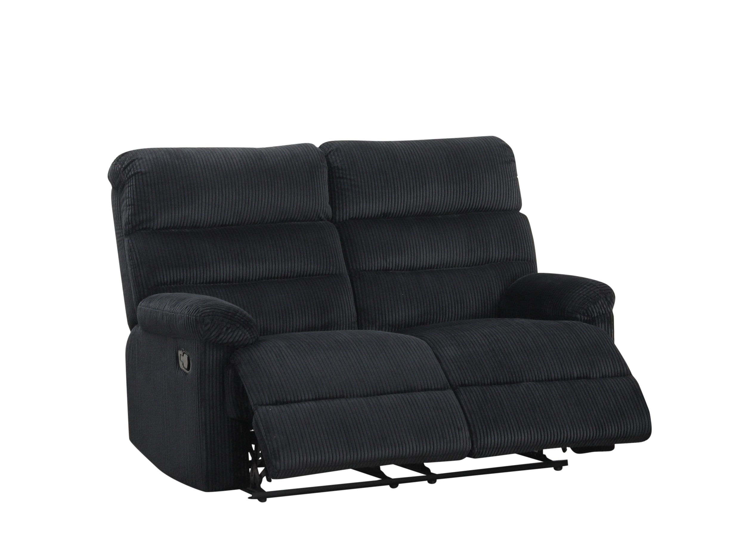 Albert Black - 3PC Reclining Set - ALBERT BLACK 3PC