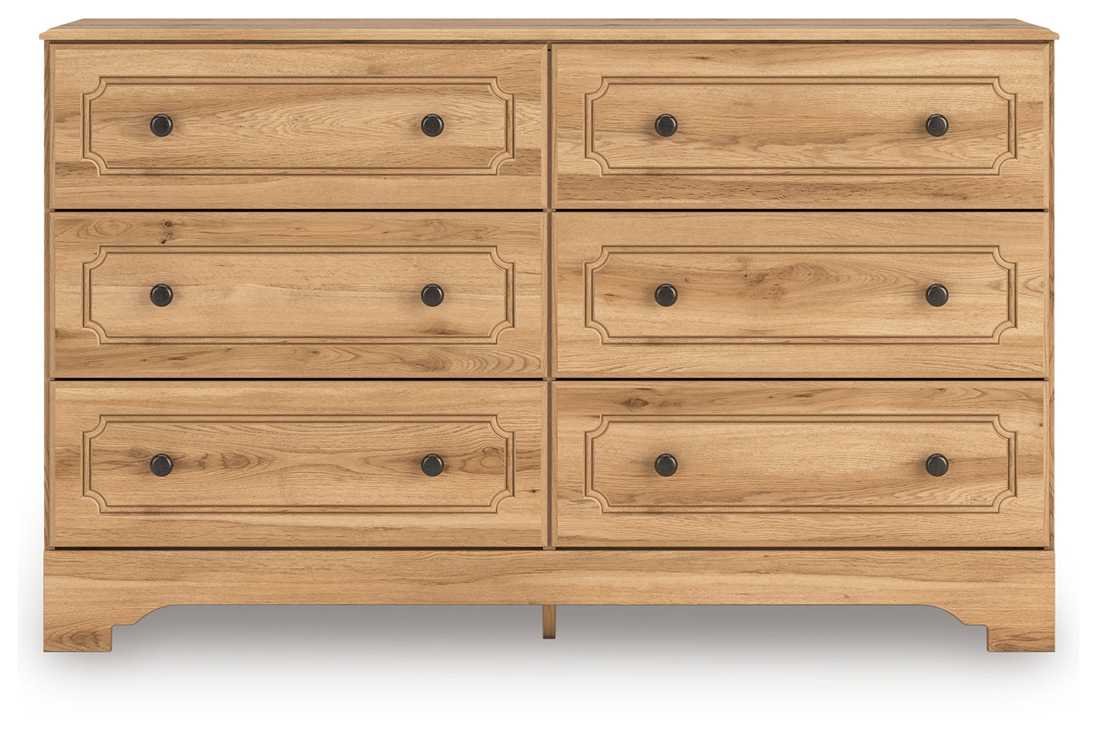 Aleaport King Panel Bed with Dresser and Chest in Warm Brown from Ashley - Luna Furniture