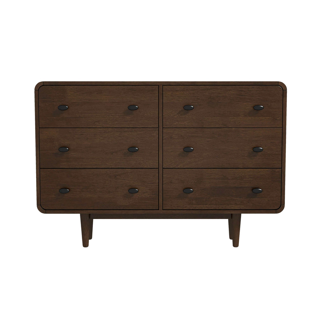 Alexa Mid Century Modern Dresser 6 Drawer - DRS00700502