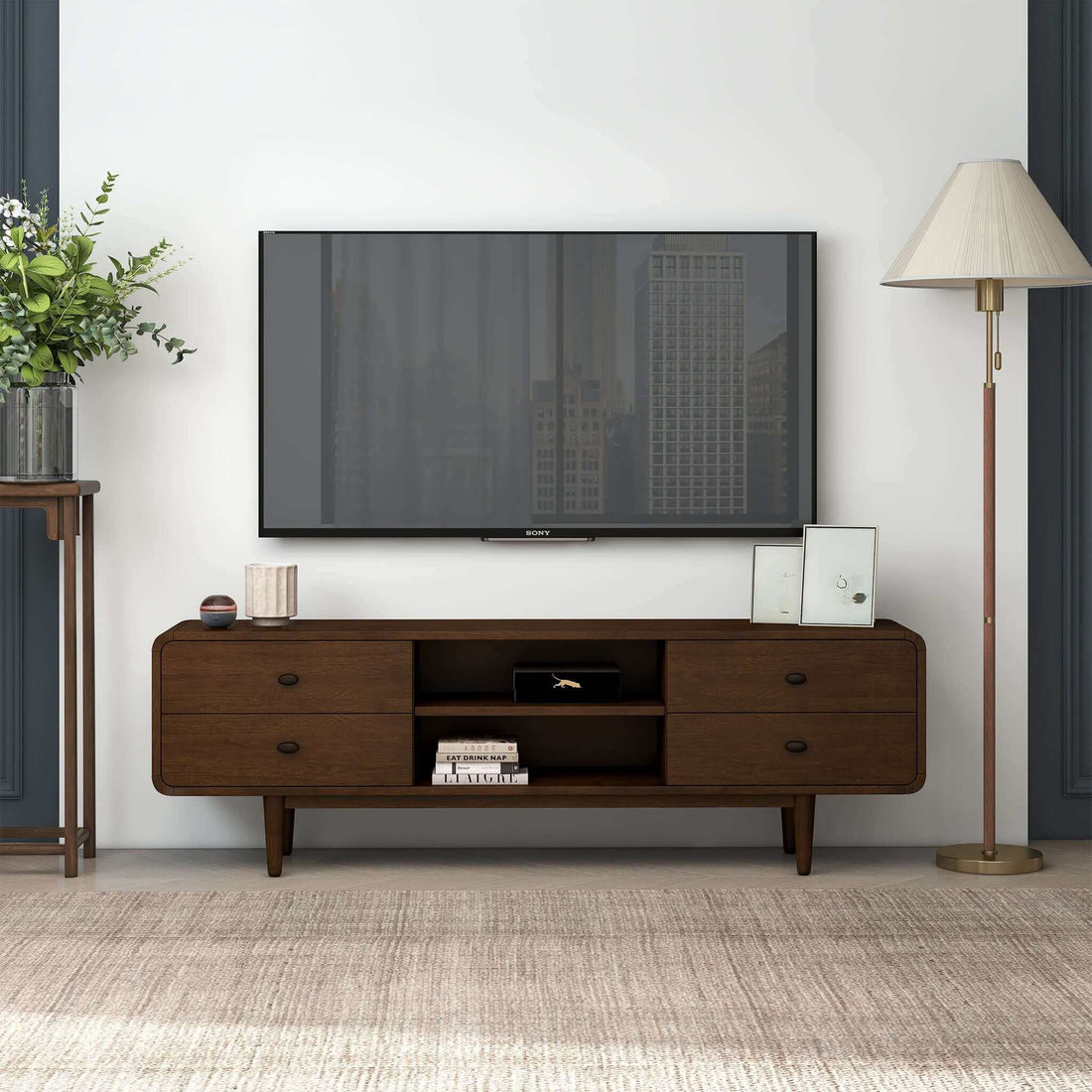Alexa Mid Century Modern Style TV Stand - TVC00700302