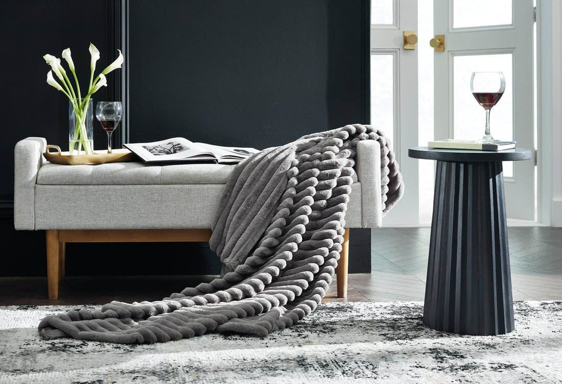 Alsonwell Gray Throw (Set of 3) - A1001081