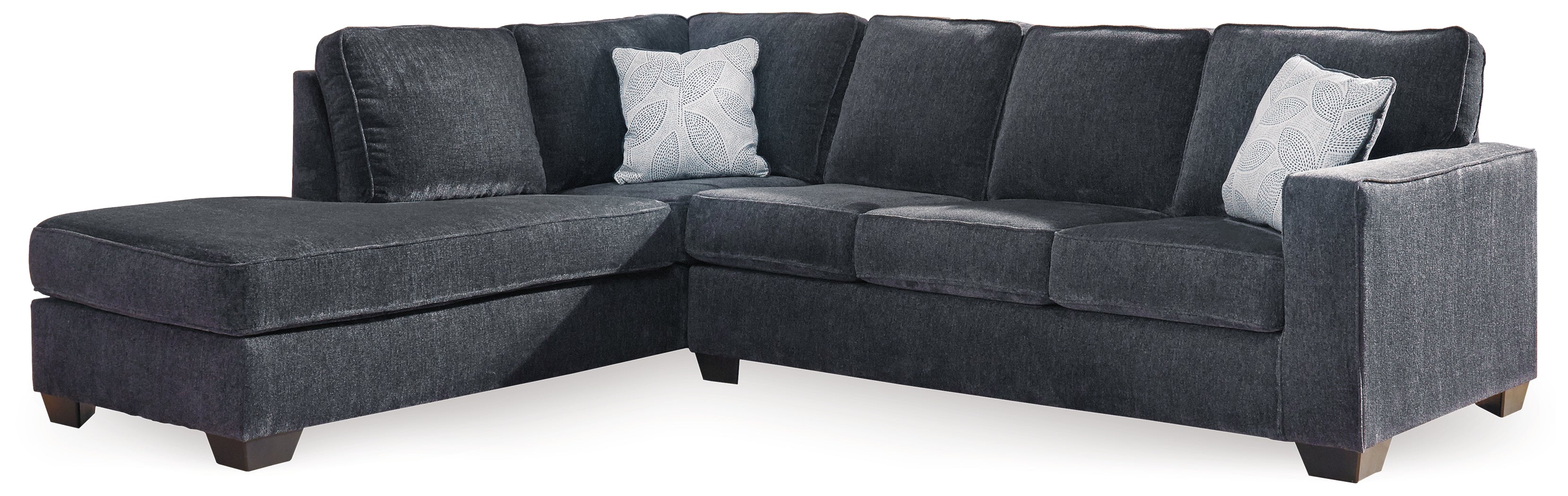 Altari Slate 2-Piece Sectional with Chaise and Ottoman - 87213U11