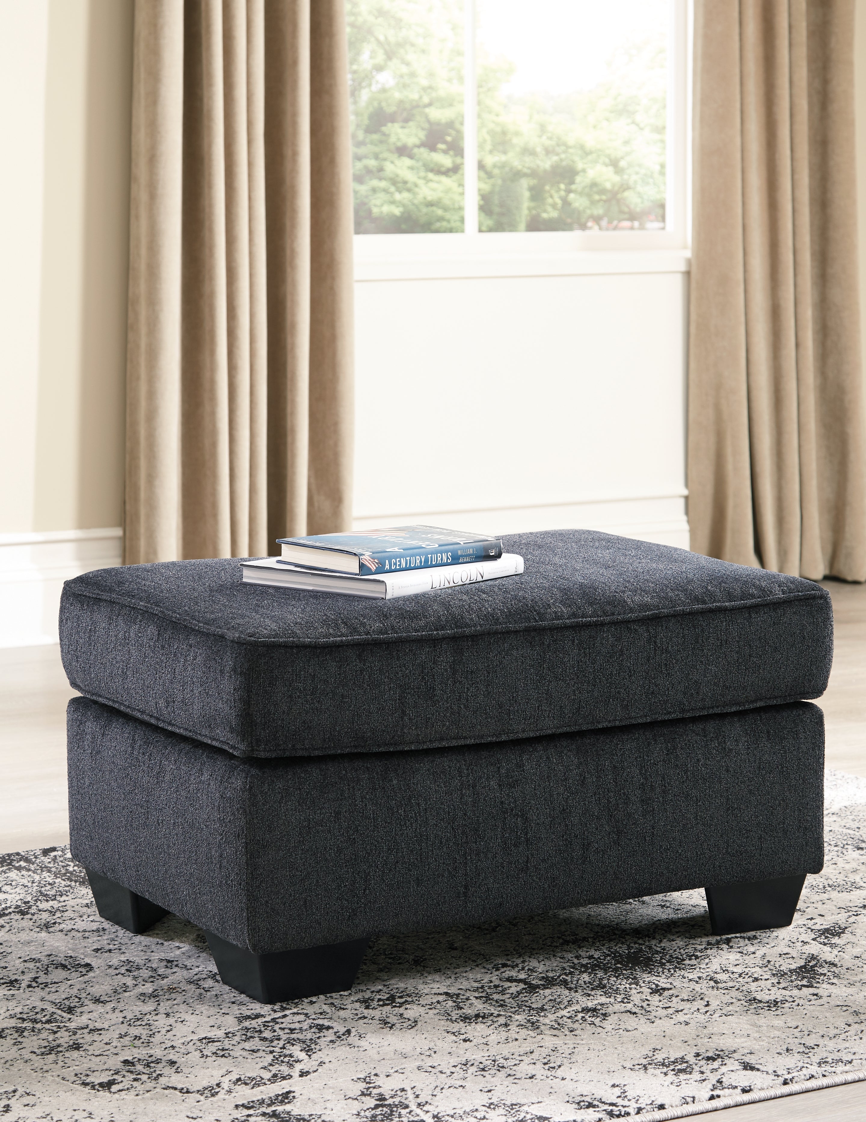 Altari Slate 2-Piece Sectional with Chaise and Ottoman - 87213U11
