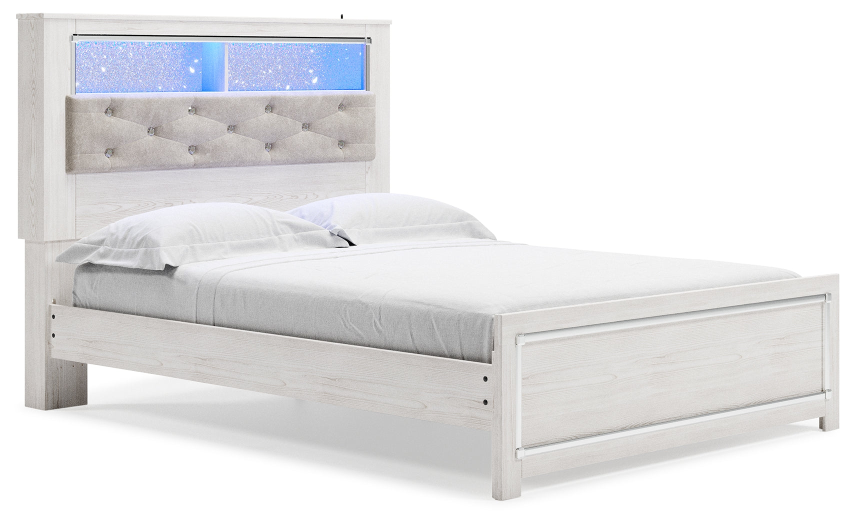 Altyra Queen Bookcase Bed, Dresser, Chest and Nightstand - B2640B77