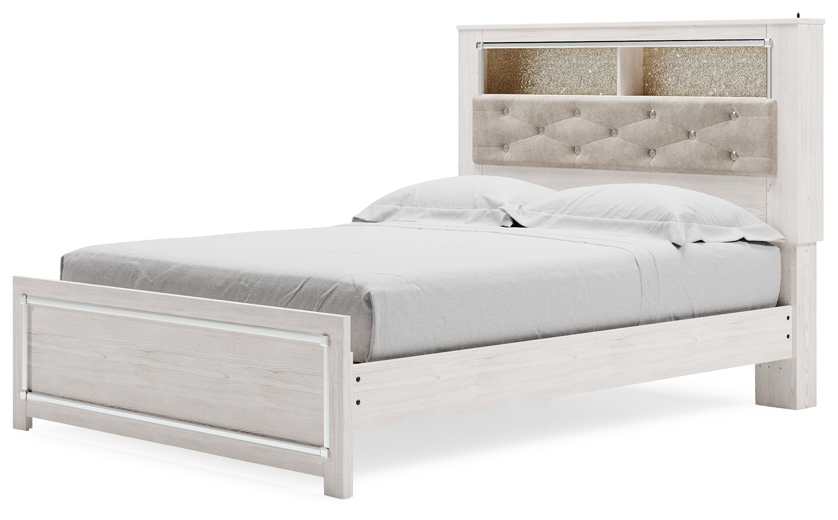 Altyra Queen Bookcase Bed, Dresser, Chest and Nightstand - B2640B77
