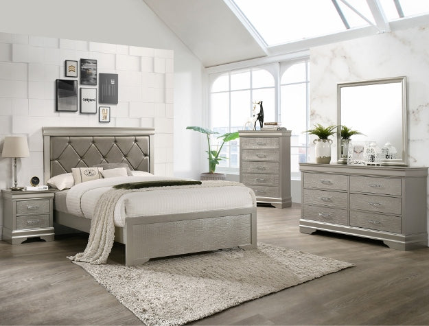 AMALIA TWIN HEADBOARD/FOOTBOARD - B6910-T-HBFB