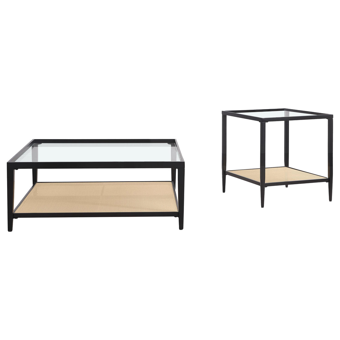Amherst 2-piece Coffee and End Table Set Black - 710658-S2