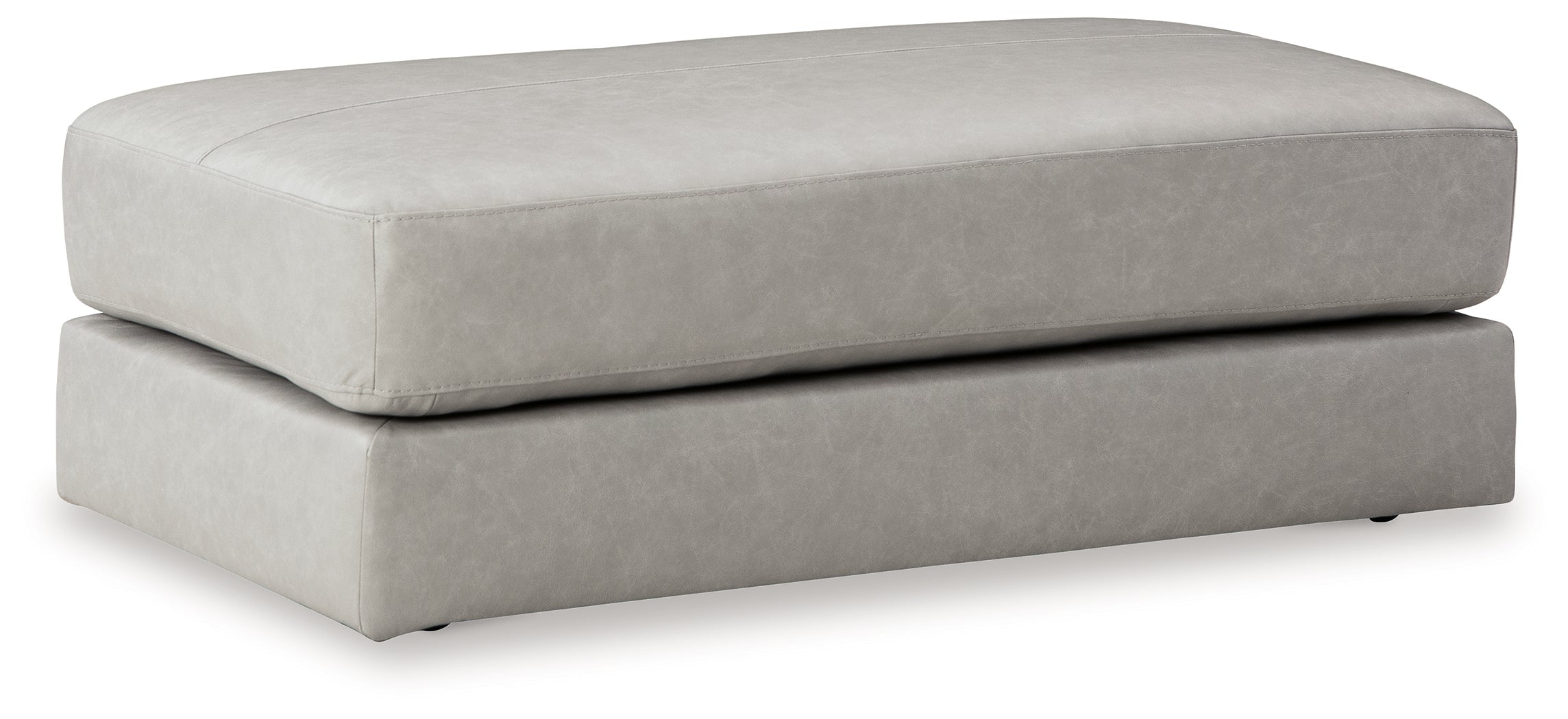 Amiata 2-Piece Sectional with Ottoman in Glacier - PKG015523