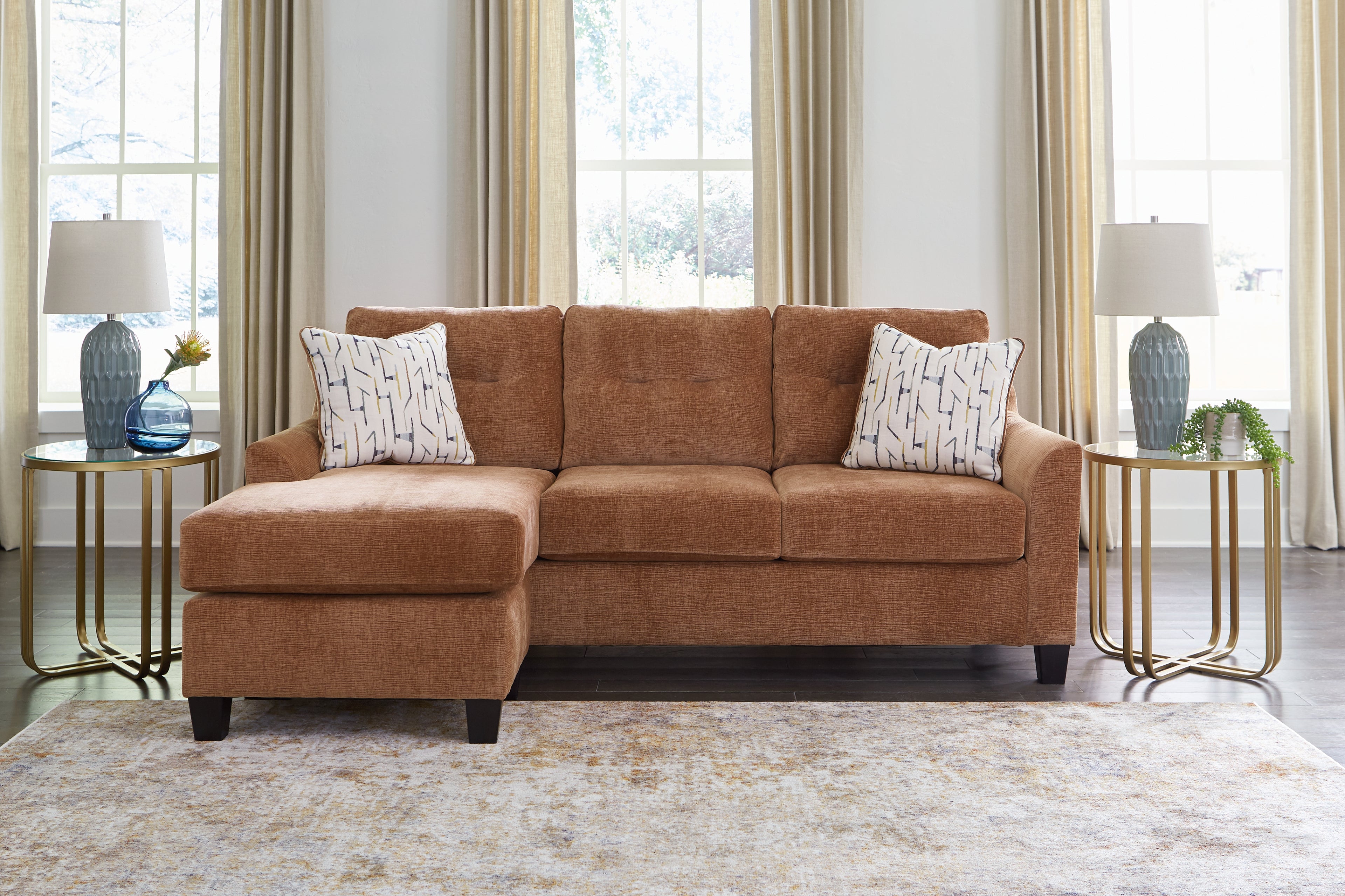 Amity Bay Clay Sofa Chaise and Chair - 67204U3