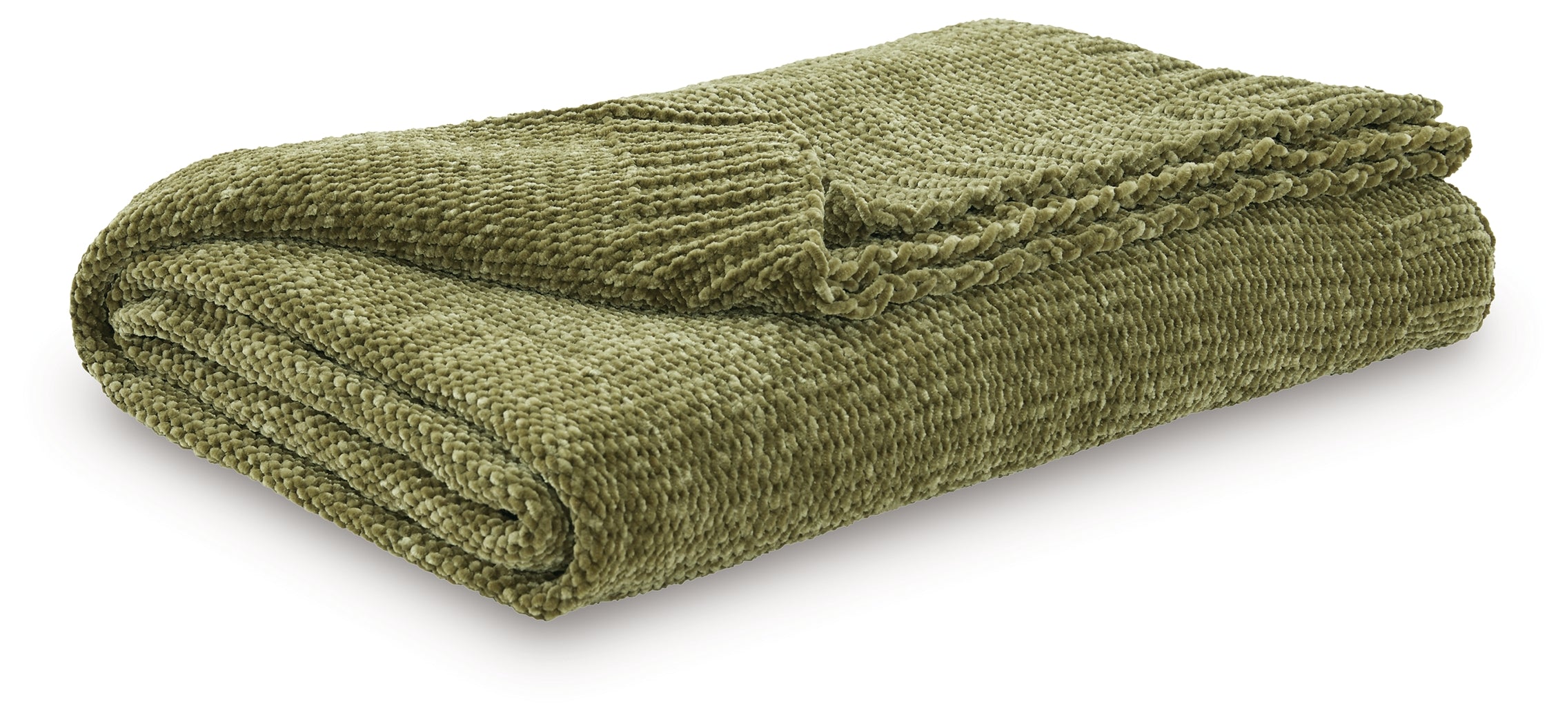 Anawood Olive Green Throw (Set of 3) - A1001178