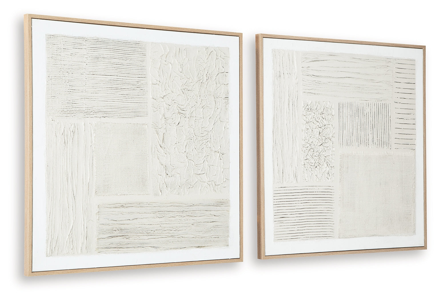 Andorfield Beige/Black/White Wall Art (Set of 2) - A8000517