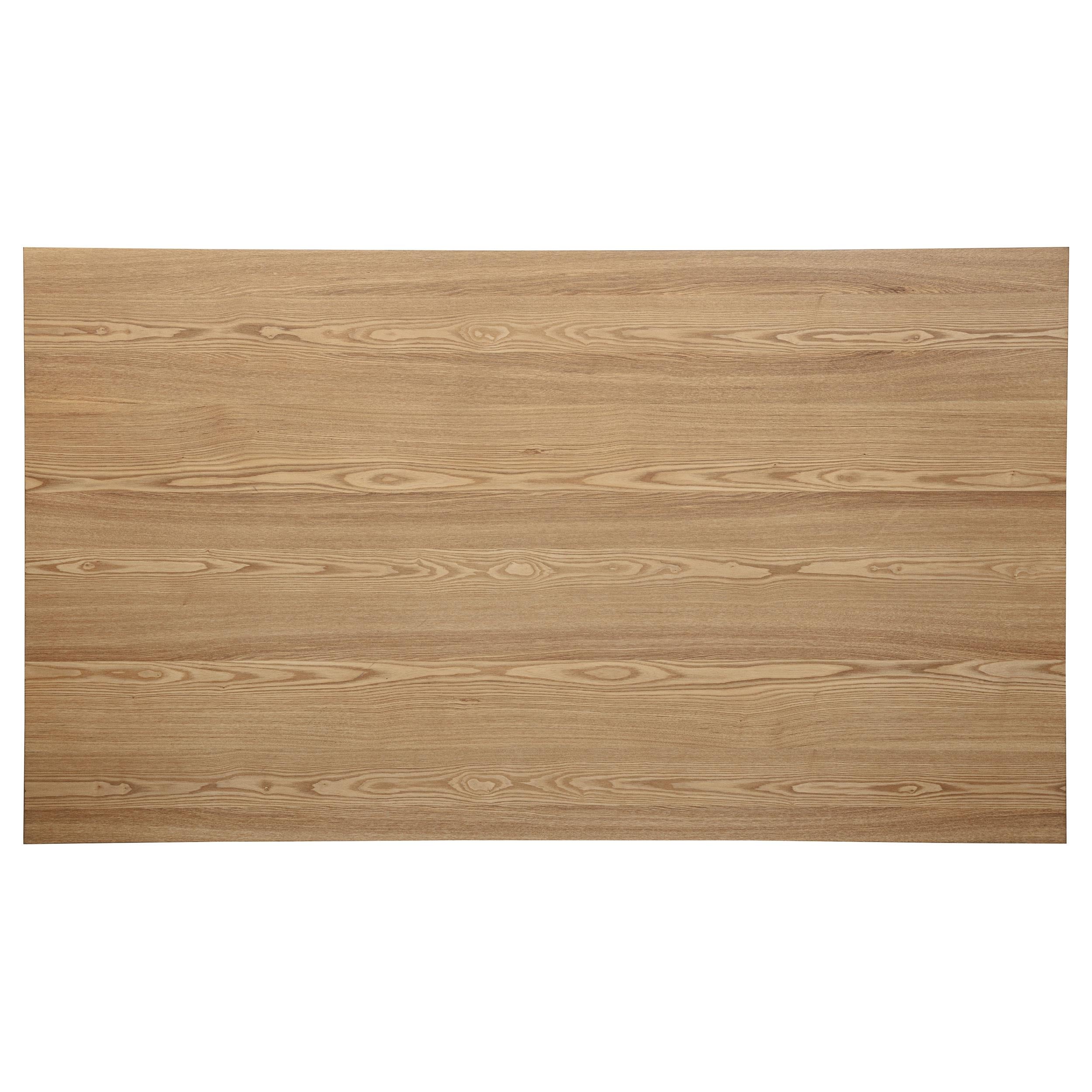 Andrews 66-inch Rectangular Dining Table Light Ash and White - 122501