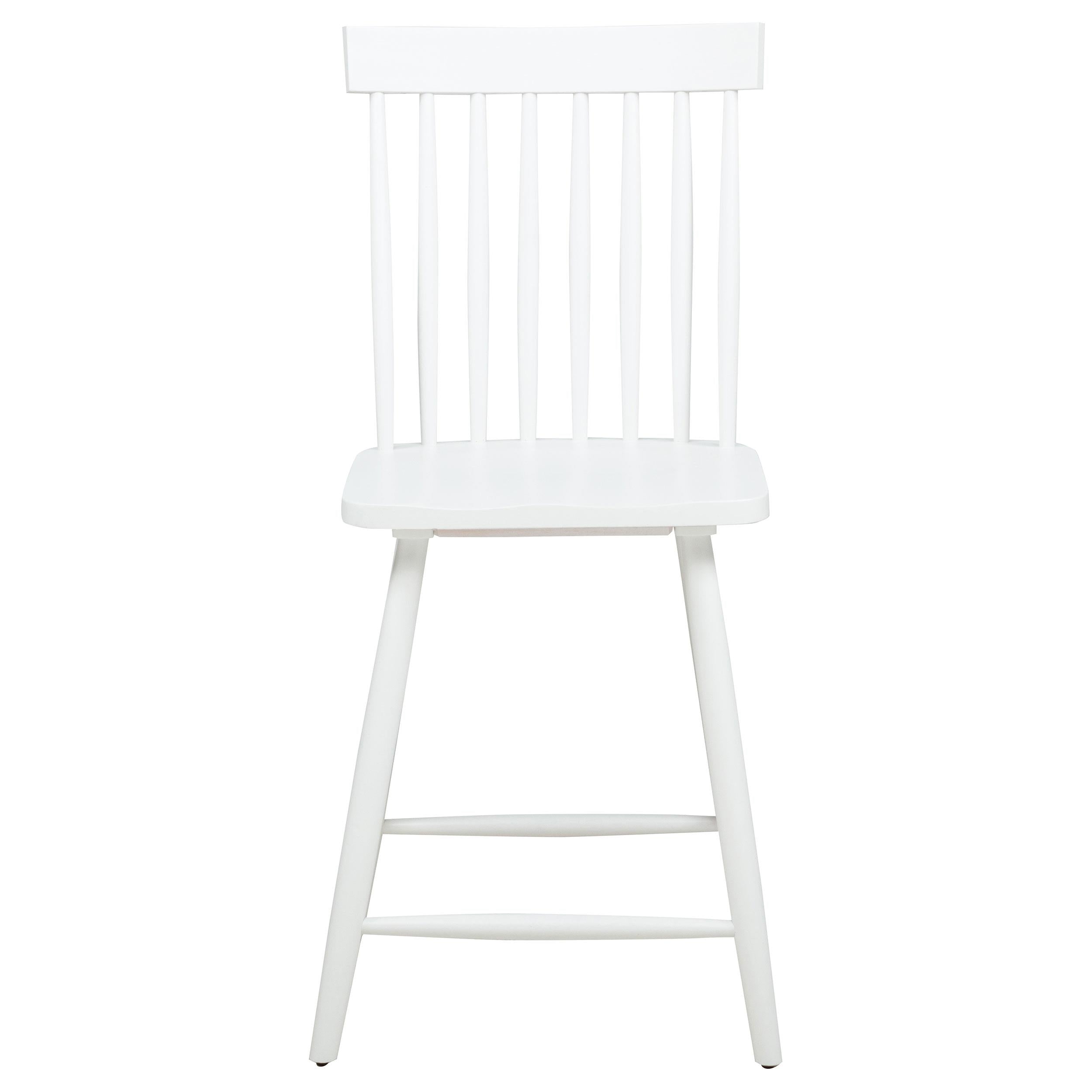 Andrews Windsor Counter Height Dining Side Chair White - 122509WHT