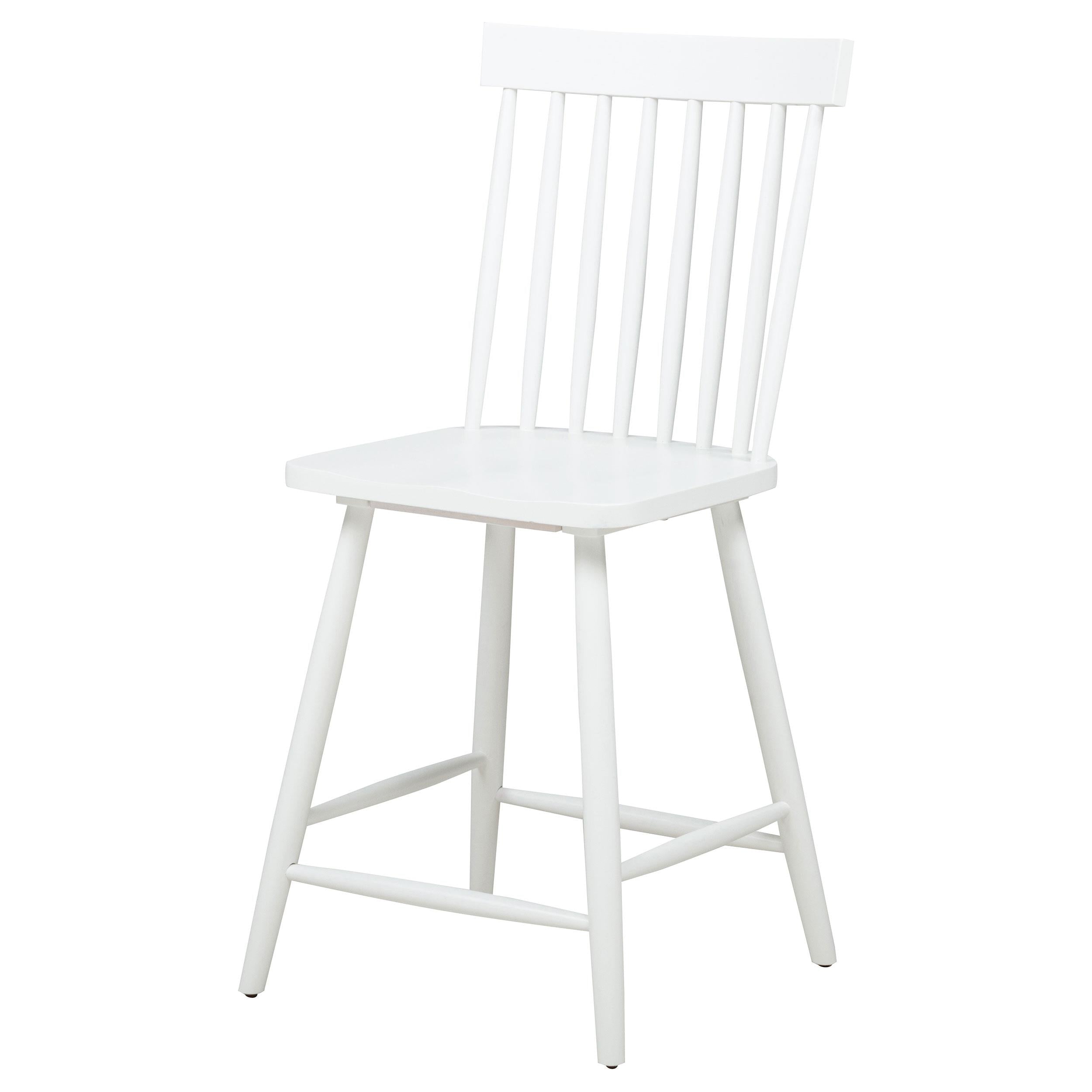 Andrews Windsor Counter Height Dining Side Chair White - 122509WHT