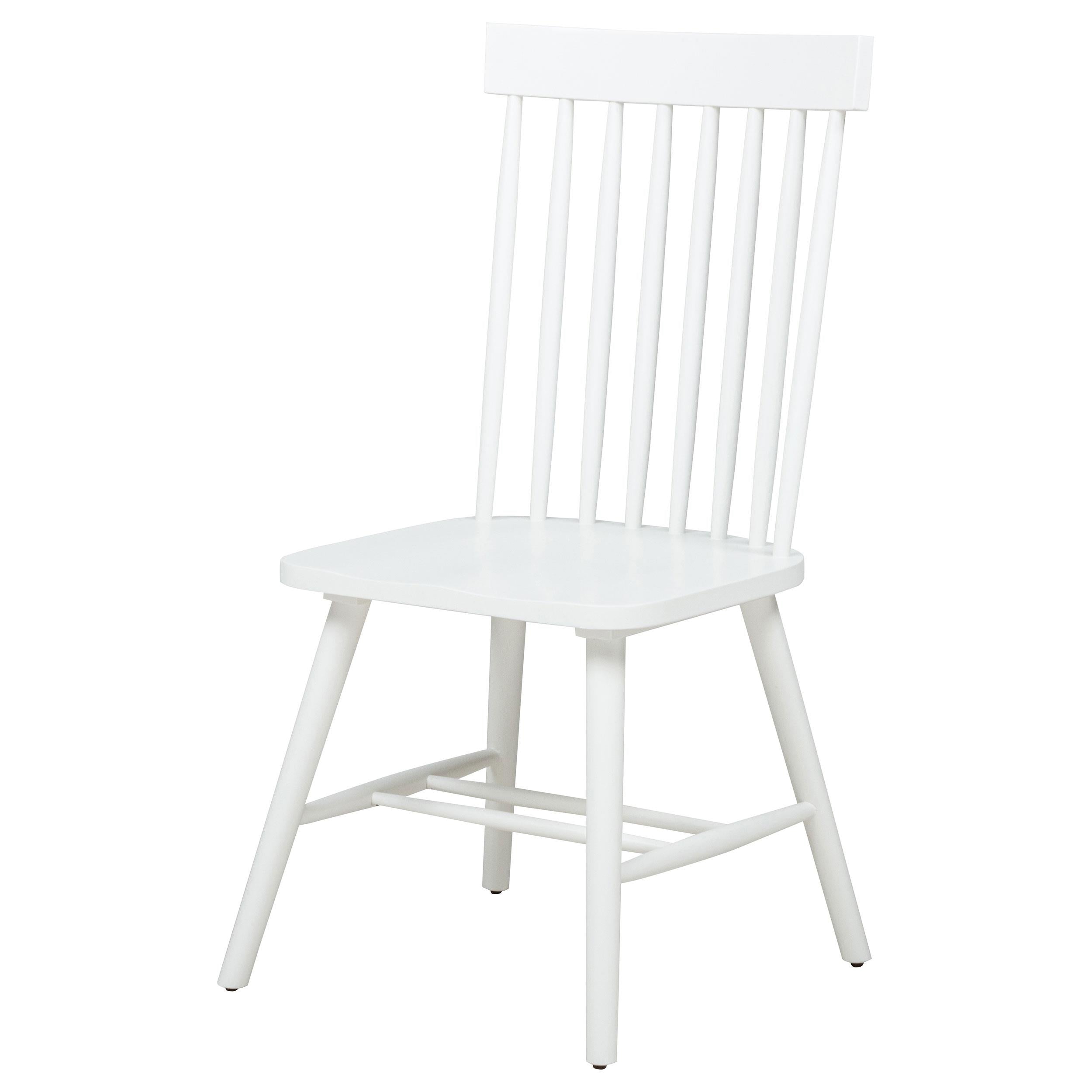 Andrews Windsor Spindle Back Dining Side Chair White - 122502WHT