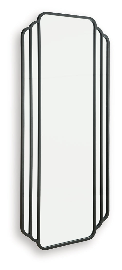 Antigone Black Floor Mirror - A8010434