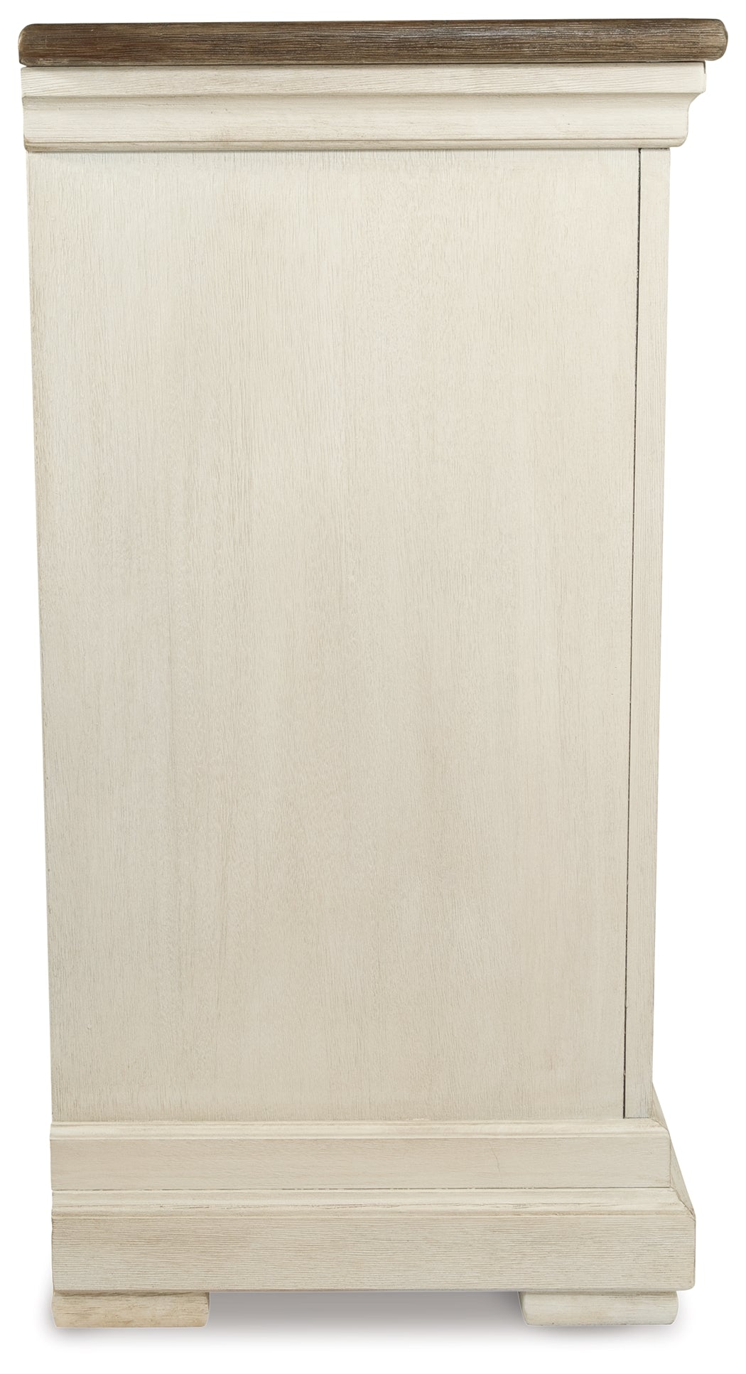 Antique White Bolanburg Dining Table and 6 Chairs with Storage - PKG013292