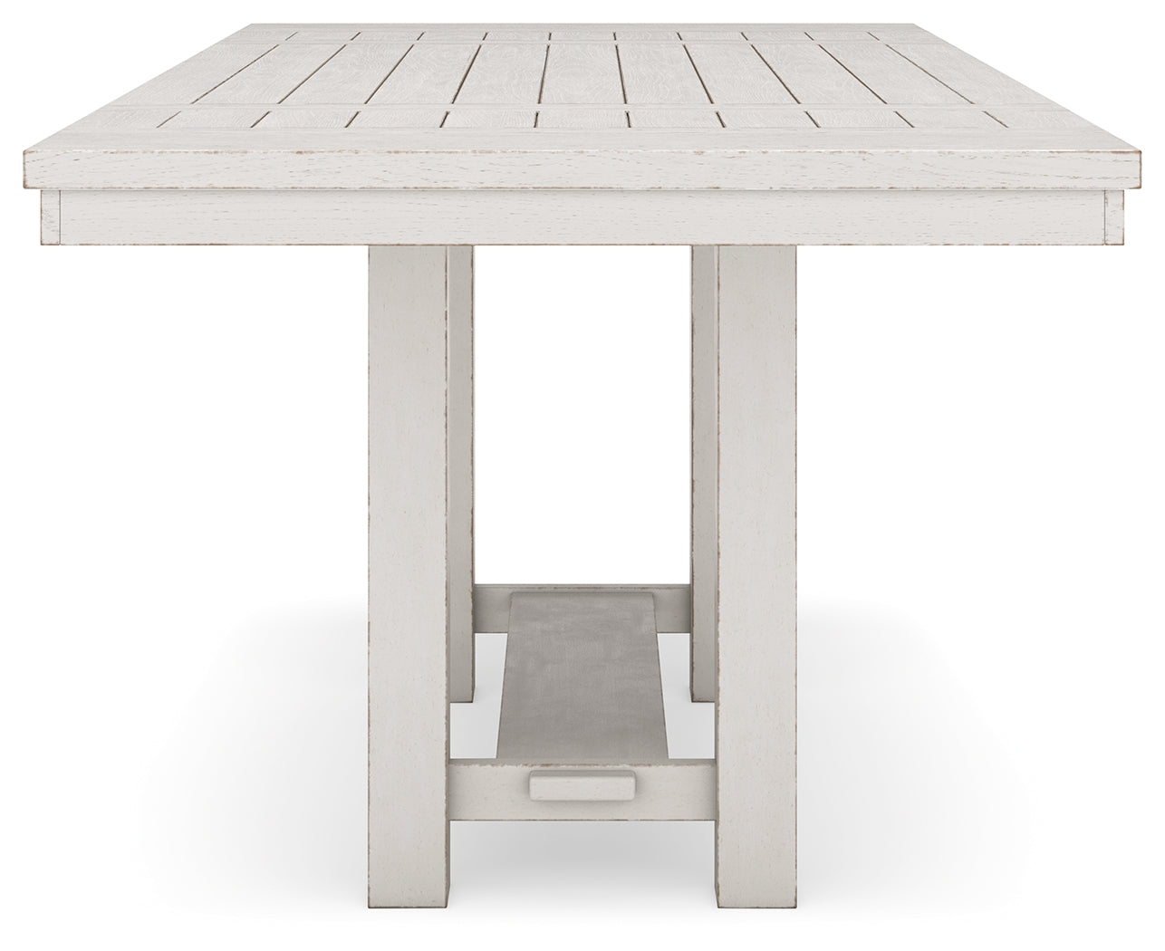 Antique White Robbinsdale Counter Height Dining Table and 6 Barstools - PKG016724