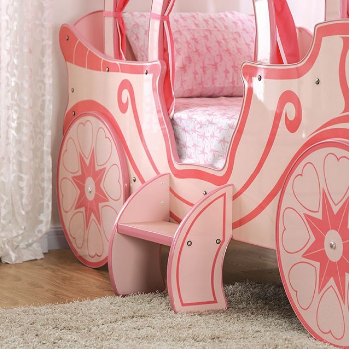 Arianna Pink Twin Bed