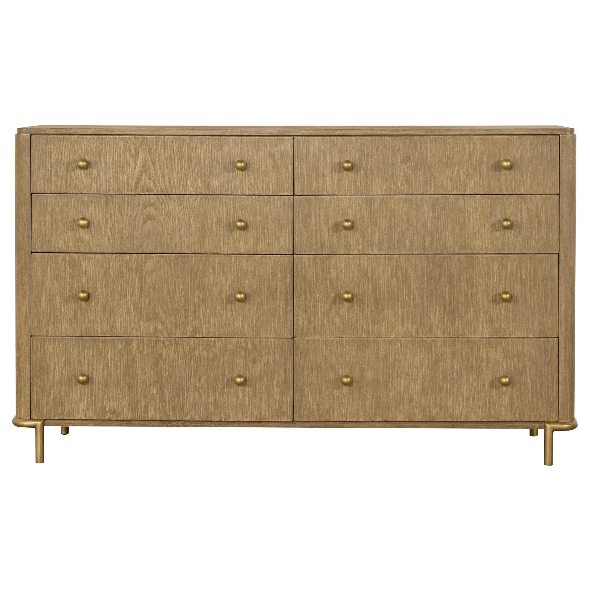 Arini 4-piece Eastern King Bedroom Set Cream and Sand Wash - 224301KECRM-S4