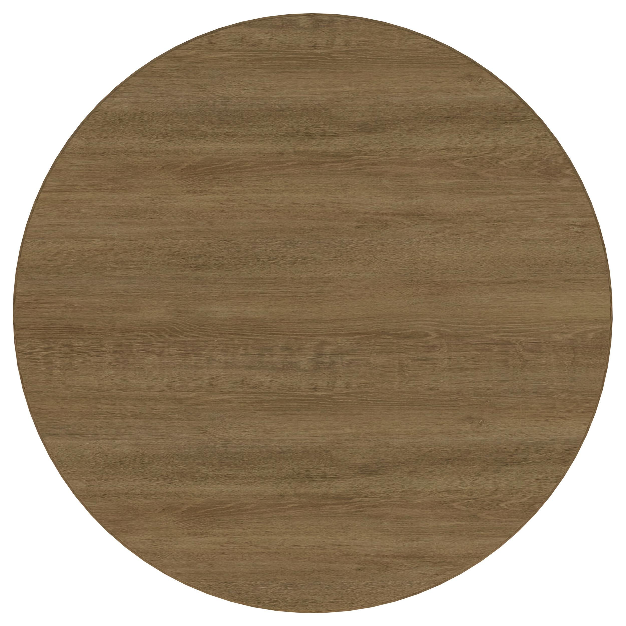 Arini 7-piece Round Dining Table Set Sand Wash and Black - 108930-S7B