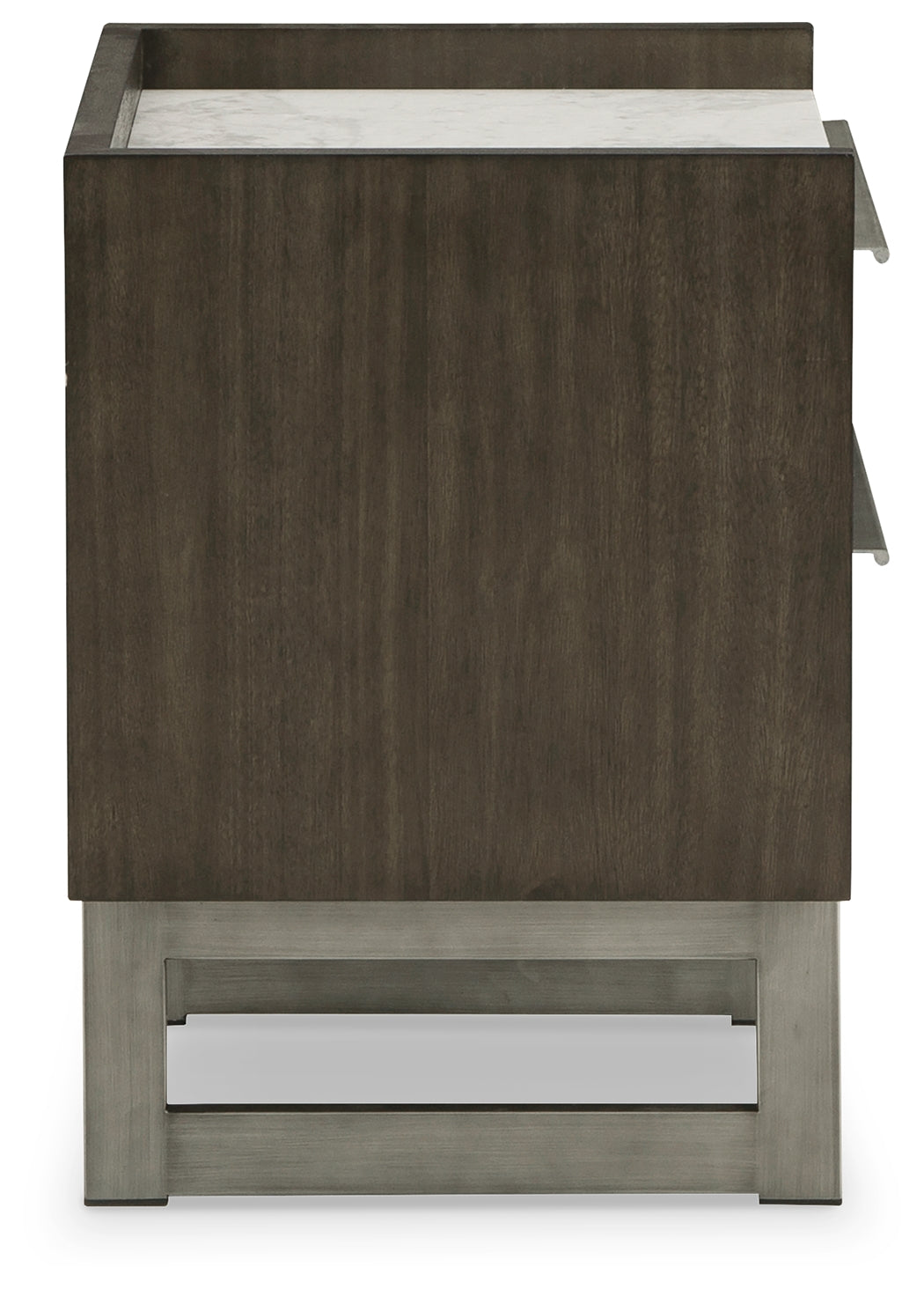 Arkenton Grayish Brown/White Nightstand - B786-92