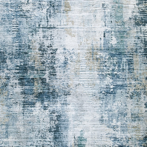 Arlenmont Blue/White/Brown Large Rug - R407481