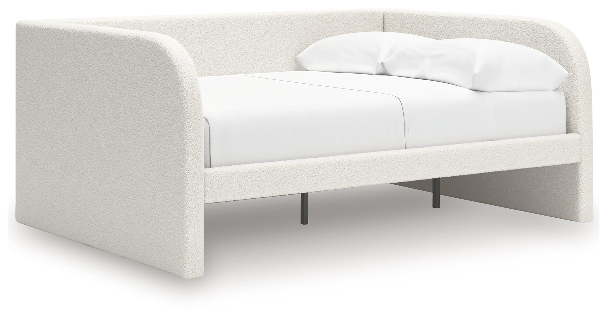 Arloster Full Upholstered Day Bed, Dresser and Mirror - PCB1566B15