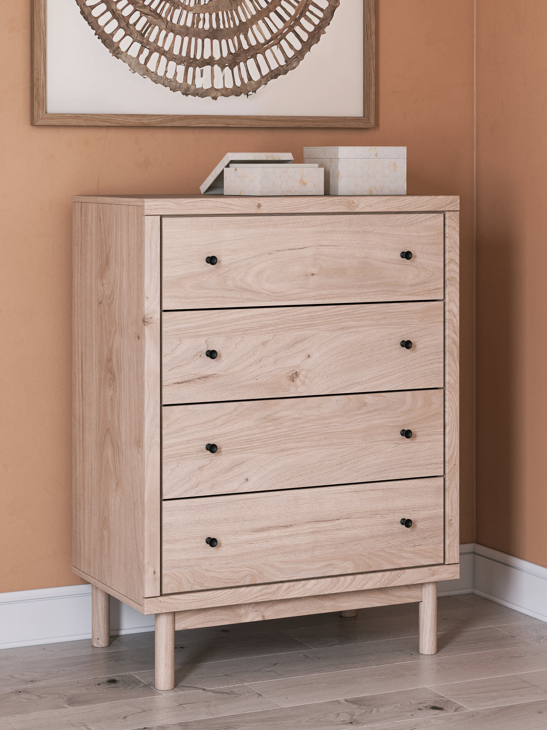 Arloster Tan Chest of Drawers - PCB1566-244