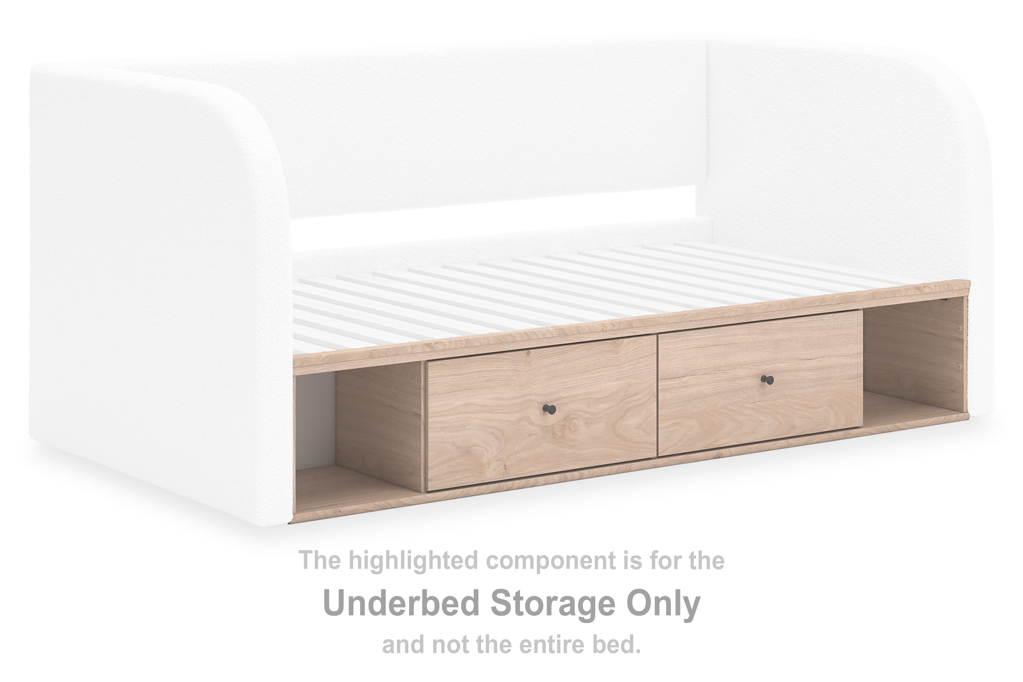 Arloster Tan Underbed Storage - PCB1566-50