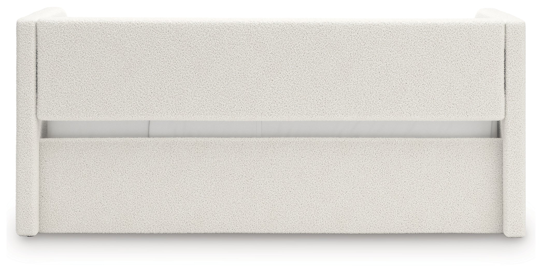 Arloster Tan/White Twin Upholstered Day Bed - PCB1566B8