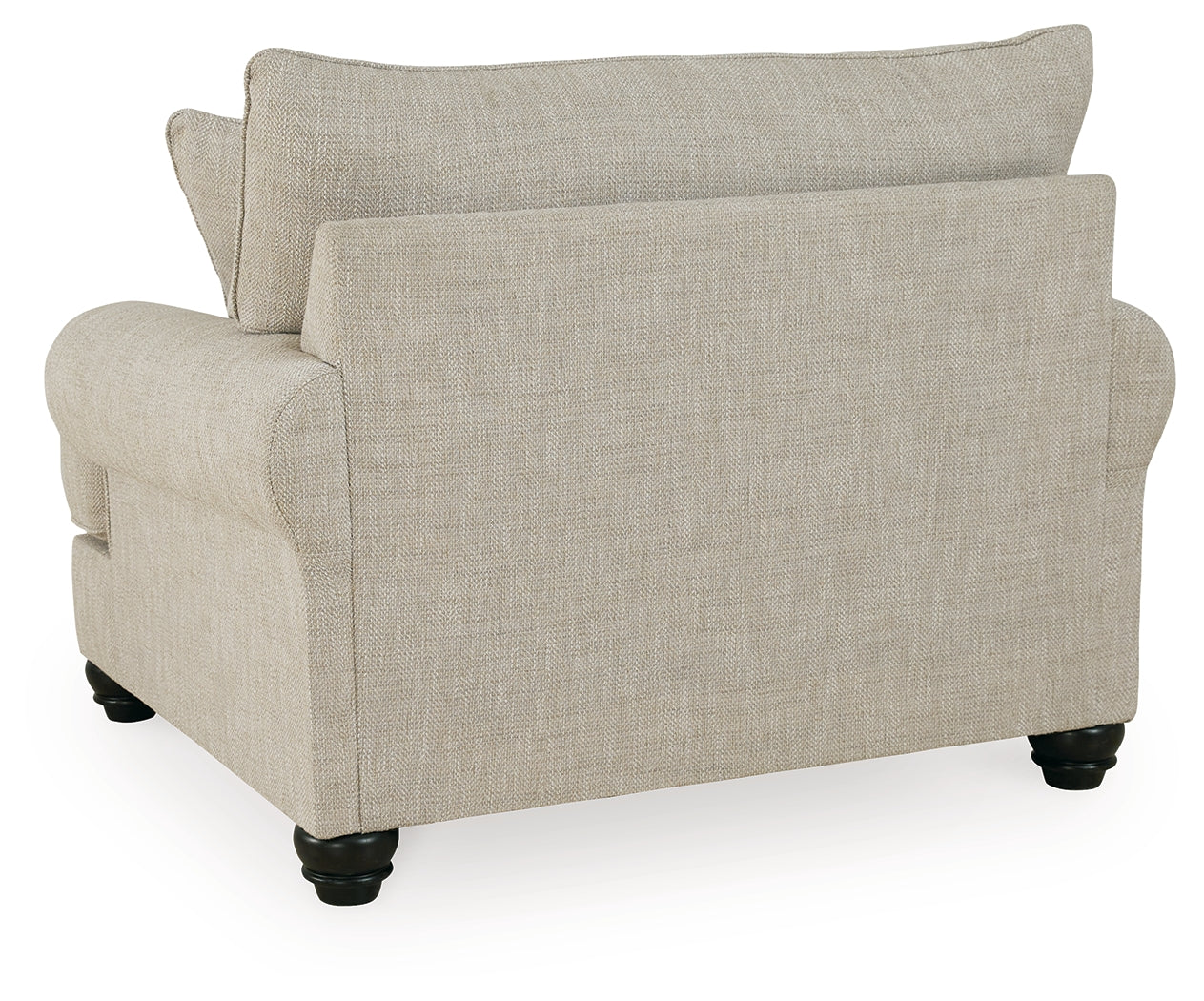 Asanti Chair and Ottoman in Fog - PKG012988